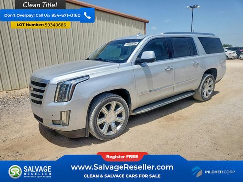 Used 2020 Cadillac Escalade ESV Luxury AWD/4WD image 1