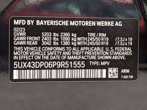 Certified 2023 BMW X3 sDrive30i w/ Convenience Package RWD image 27