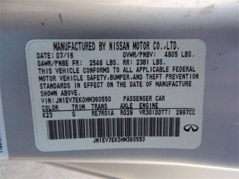 Used 2017 INFINITI Q60 w/ Premium Plus Package 3.0T image 15