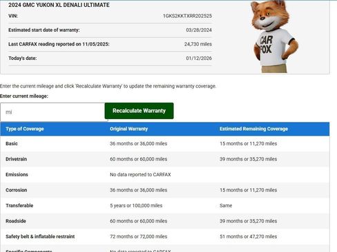 Used 2024 GMC Yukon XL Denali Ultimate image 78