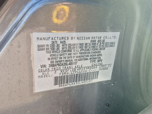 Certified 2025 Nissan Kicks SR FWD image 34