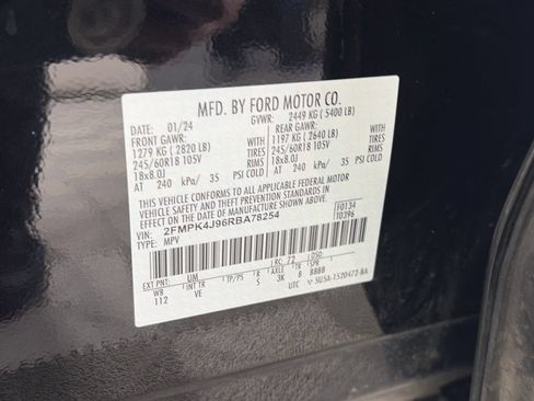 Used 2024 Ford Edge SEL AWD/4WD image 9