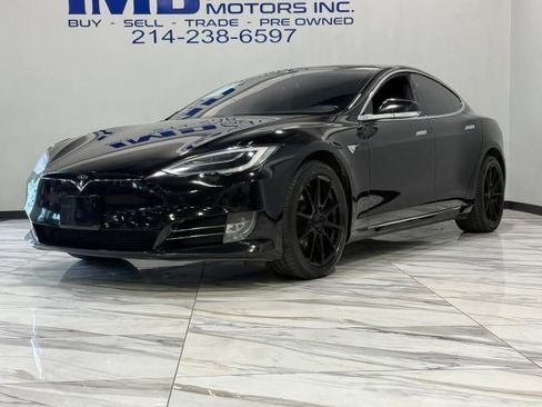 Used 2018 Tesla Model S 75D AWD/4WD image 2