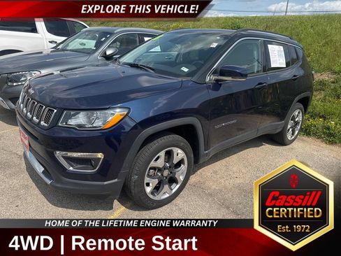 Used 2018 Jeep Compass Limited w/ Navigation Group AWD/4WD image 1