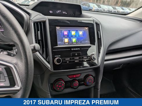 Used 2017 Subaru Impreza 2.0i Premium w/ BSD & Rcta/SRF/Eyesight image 21