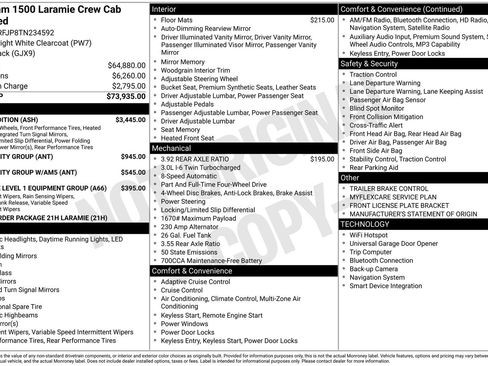 New 2026 RAM 1500 Laramie w/ Night Edition AWD/4WD image 25
