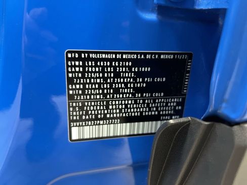 Used 2023 Volkswagen Taos SE w/ Black Wheel Package image 36