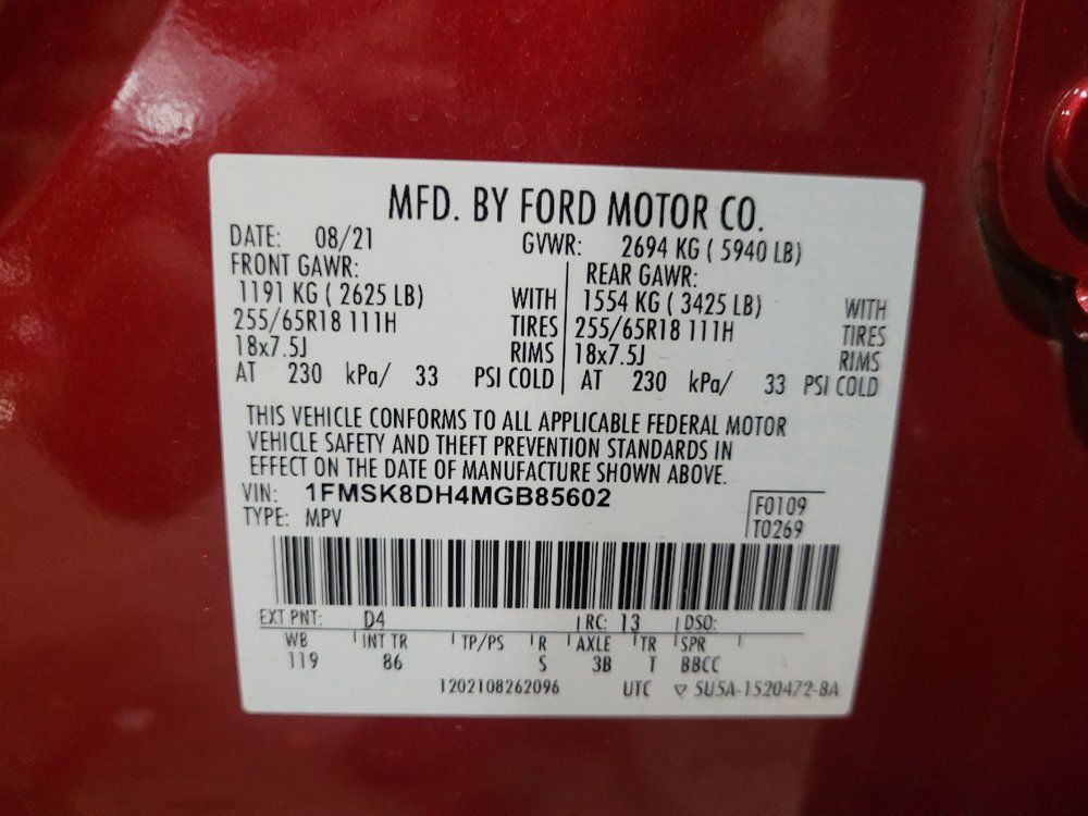 Used 2021 Ford Explorer XLT AWD/4WD image 33