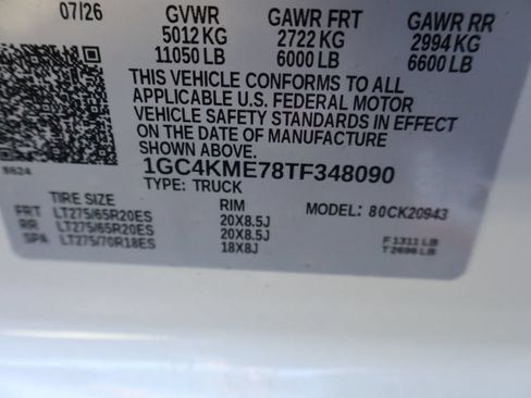 New 2026 Chevrolet Silverado 2500 Custom w/ Custom Value Package AWD/4WD image 26