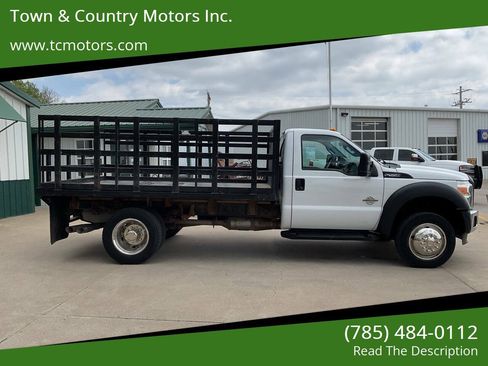 Used 2012 Ford F550 2WD Regular Cab Super Duty w/ Payload Upgrade Pkg image 15