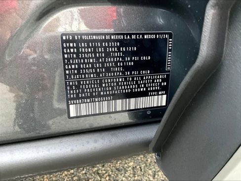 New 2026 Volkswagen Tiguan S image 17