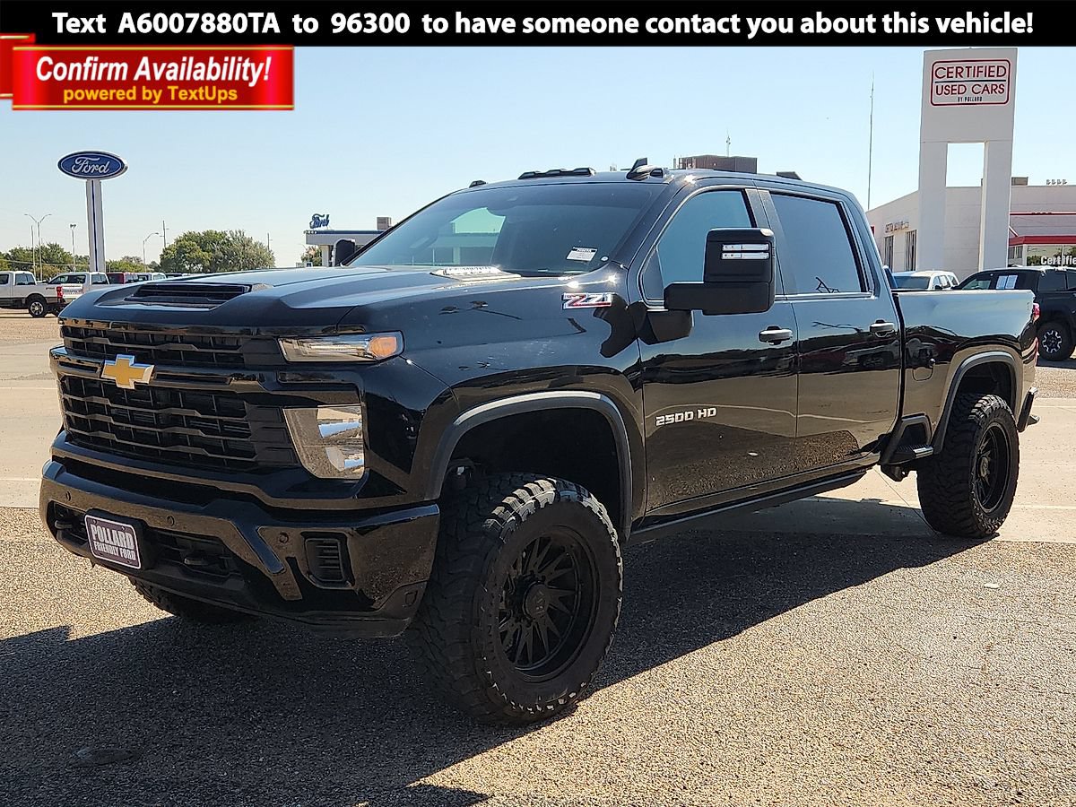 Used 2025 Chevrolet Silverado 2500 Custom w/ Custom Value Package AWD/4WD image 1