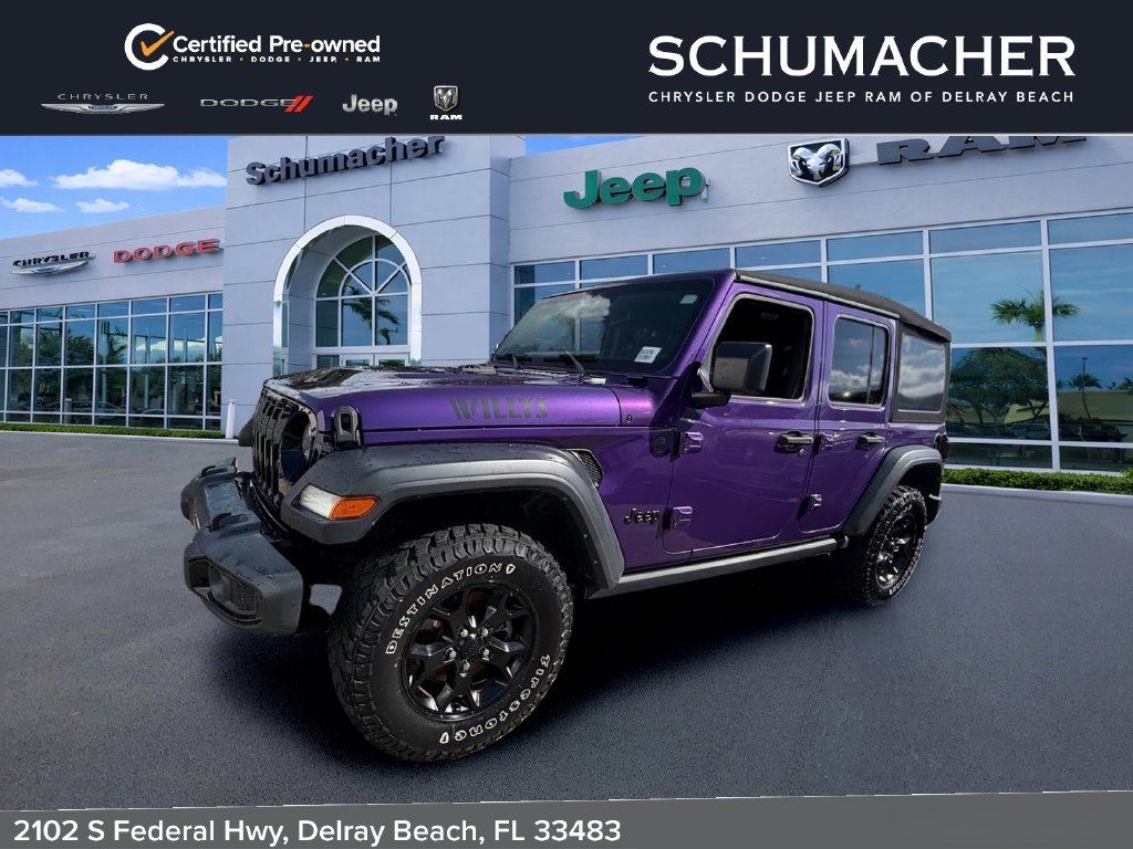 Certified 2023 Jeep Wrangler Unlimited Sport AWD/4WD image 3