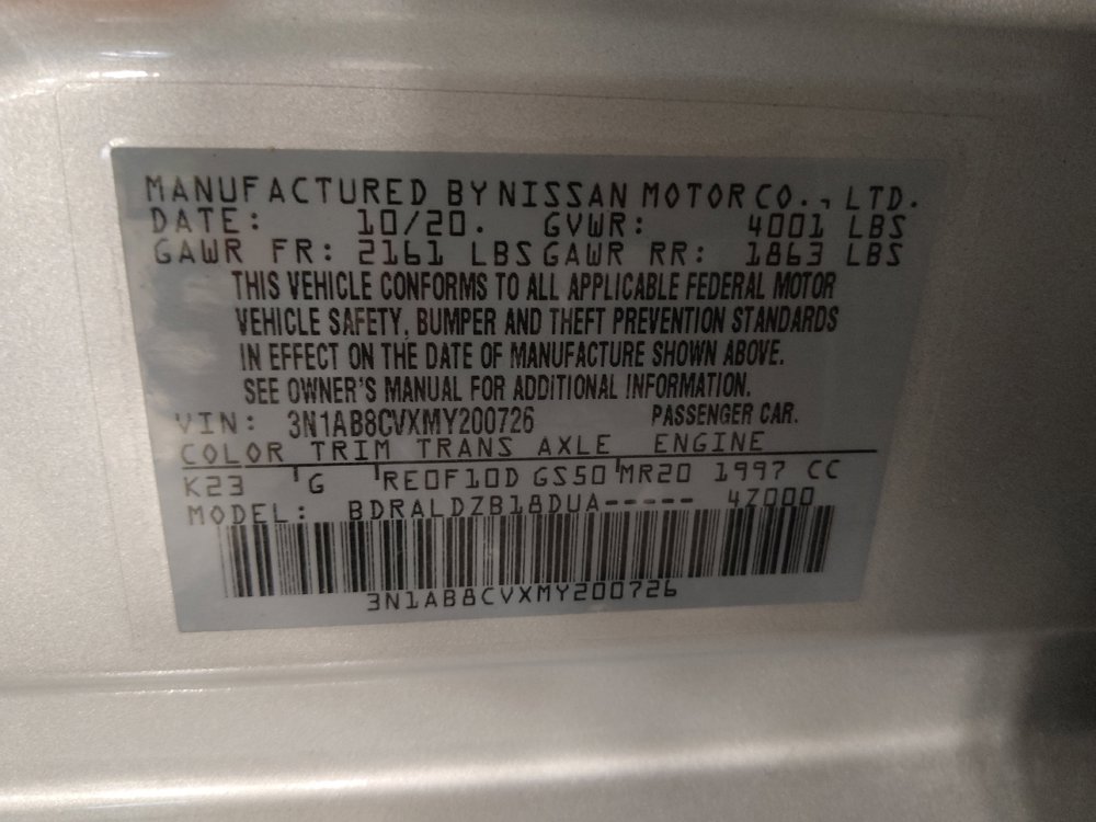 Used 2021 Nissan Sentra SV FWD image 33