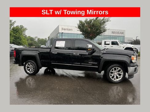 Used 2015 GMC Sierra 1500 SLT w/ Max Trailering Package AWD/4WD image 1
