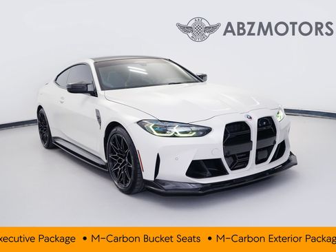 Used 2023 BMW M4 Competition w/ M Carbon Exterior Package RWD image 1