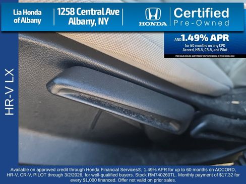 Used 2024 Honda HR-V LX image 11