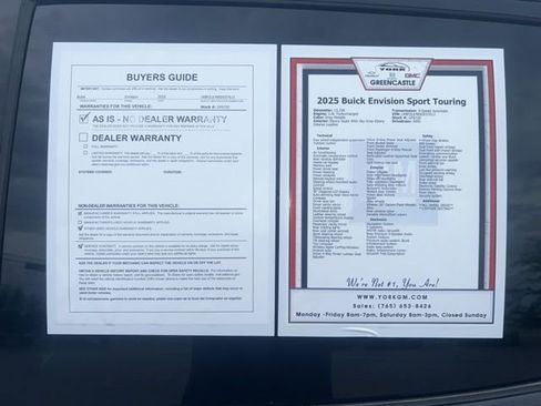 Used 2025 Buick Envision Sport Touring image 9