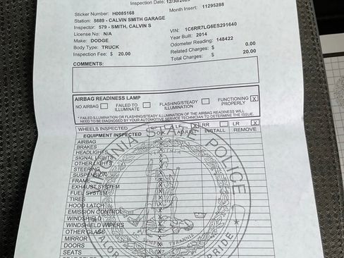 Used 2014 RAM 1500 Big Horn image 52