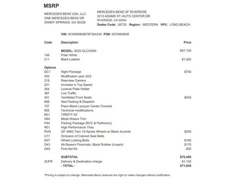 Certified 2025 Mercedes-Benz GLC 43 AMG 4MATIC image 27