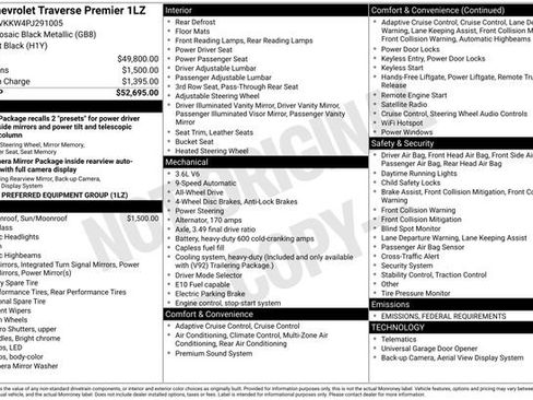 Used 2023 Chevrolet Traverse Premier image 37