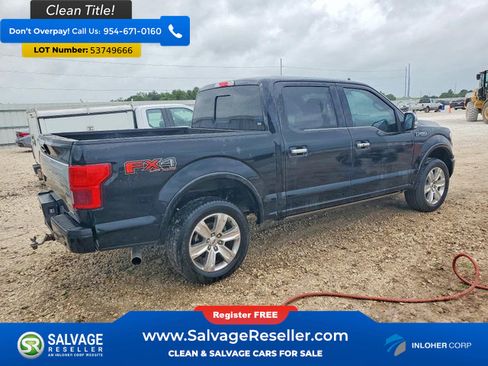 Used 2018 Ford F150 Platinum w/ Equipment Group 701A Luxury AWD/4WD image 4