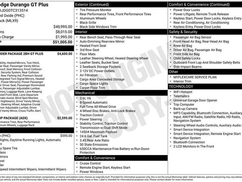 New 2026 Dodge Durango GT AWD/4WD image 32