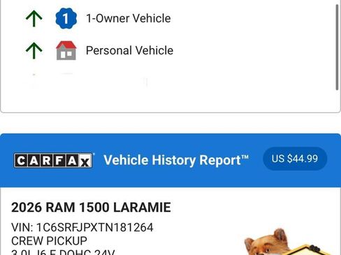 Used 2026 RAM 1500 Laramie w/ Night Edition image 5