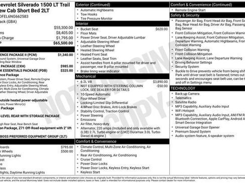 Used 2022 Chevrolet Silverado 1500 LT Trail Boss w/ Convenience Package II image 32