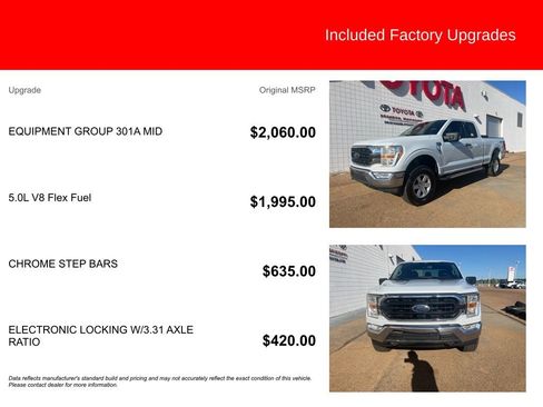 Used 2021 Ford F150 XLT w/ Equipment Group 301A Mid image 5