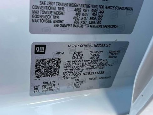 Certified 2025 Chevrolet Silverado 1500 LT AWD/4WD image 19