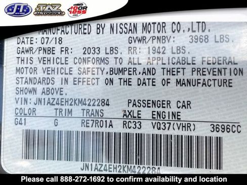 Used 2019 Nissan 370Z Coupe RWD image 18