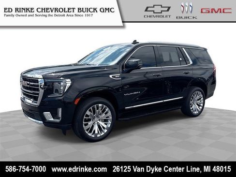 Certified 2021 GMC Yukon SLT w/ SLT Luxury Plus Package AWD/4WD image 1
