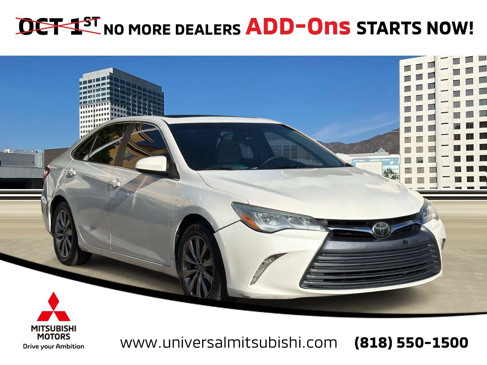 Used 2015 Toyota Camry XLE w/ Advanced Technology Package FWD image 1