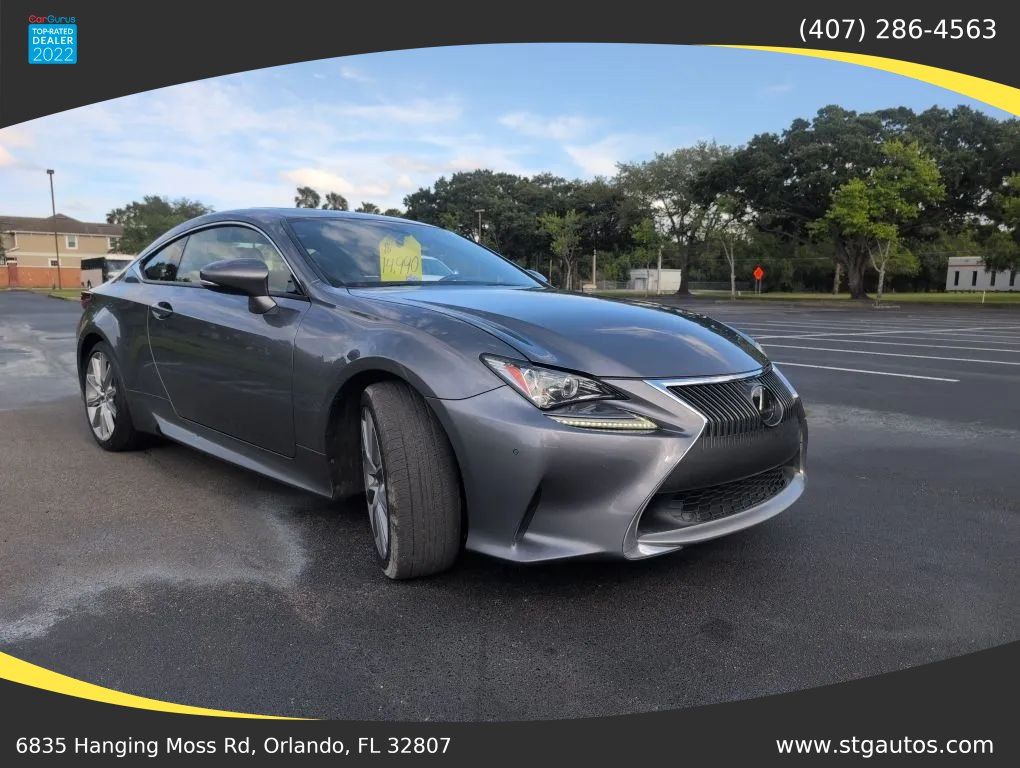 Used 2015 Lexus RC 350 w/ Luxury Package RWD image 7
