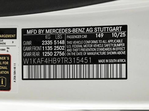 New 2026 Mercedes-Benz C 300 4MATIC Sedan image 27