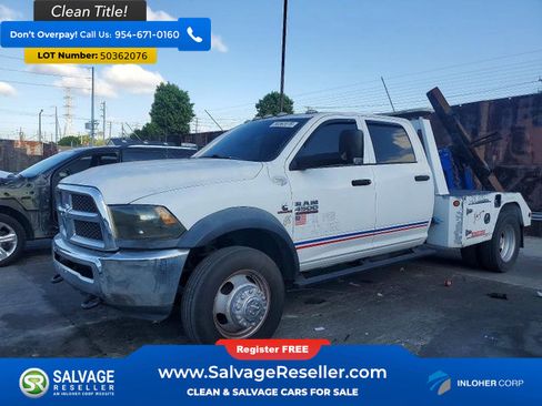 Used 2018 RAM 4500 Tradesman w/ Max Tow Package RWD image 3