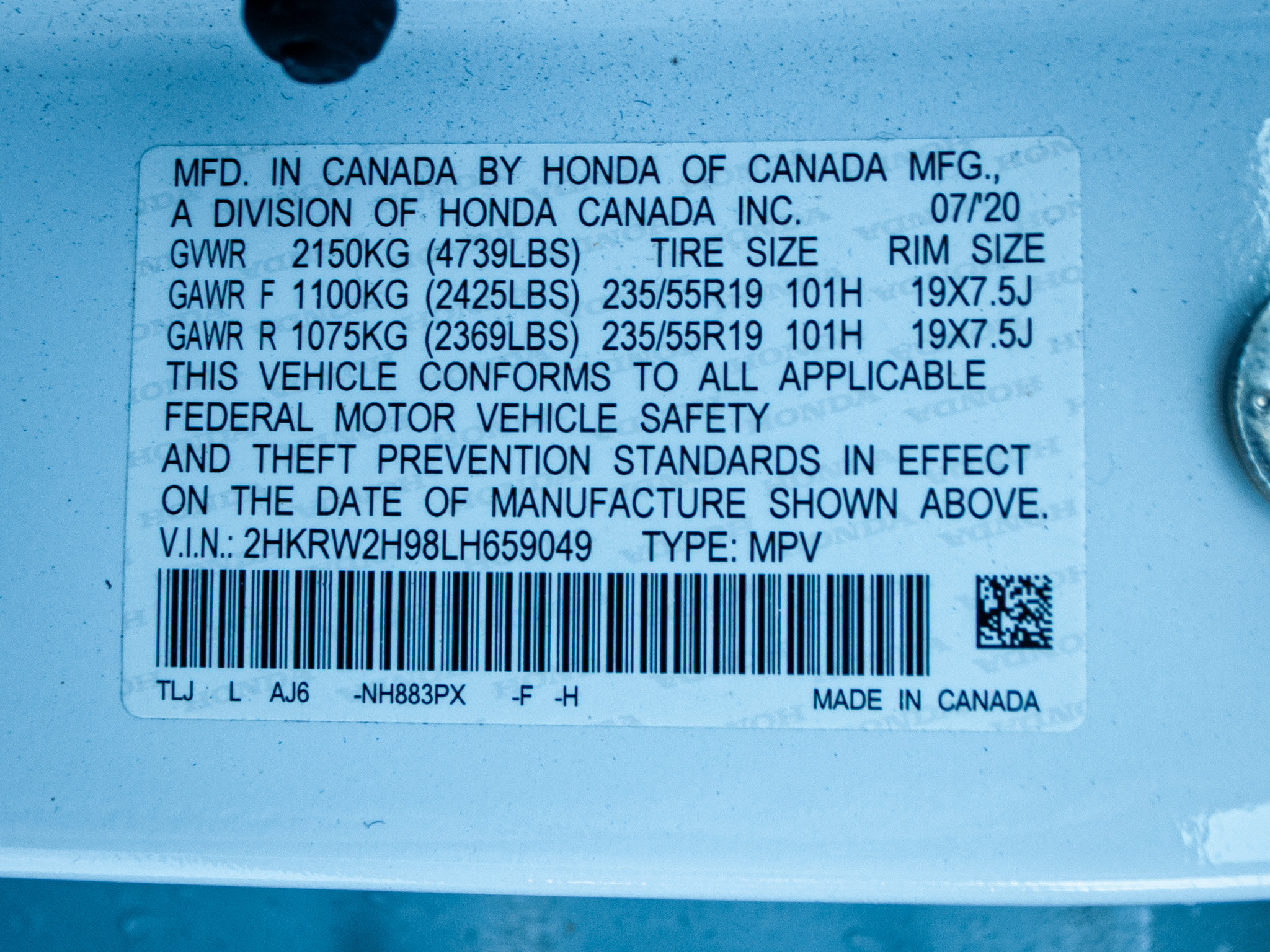 Used 2020 Honda CR-V Touring image 35