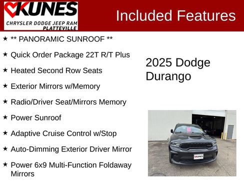 Used 2025 Dodge Durango R/T AWD/4WD image 2