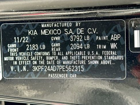 Certified 2023 Kia Forte LXS image 24