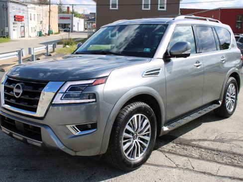 Certified 2023 Nissan Armada SL w/ Captain's Chairs Package AWD/4WD image 1