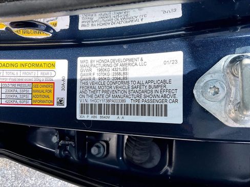 Used 2023 Honda Accord EX image 34