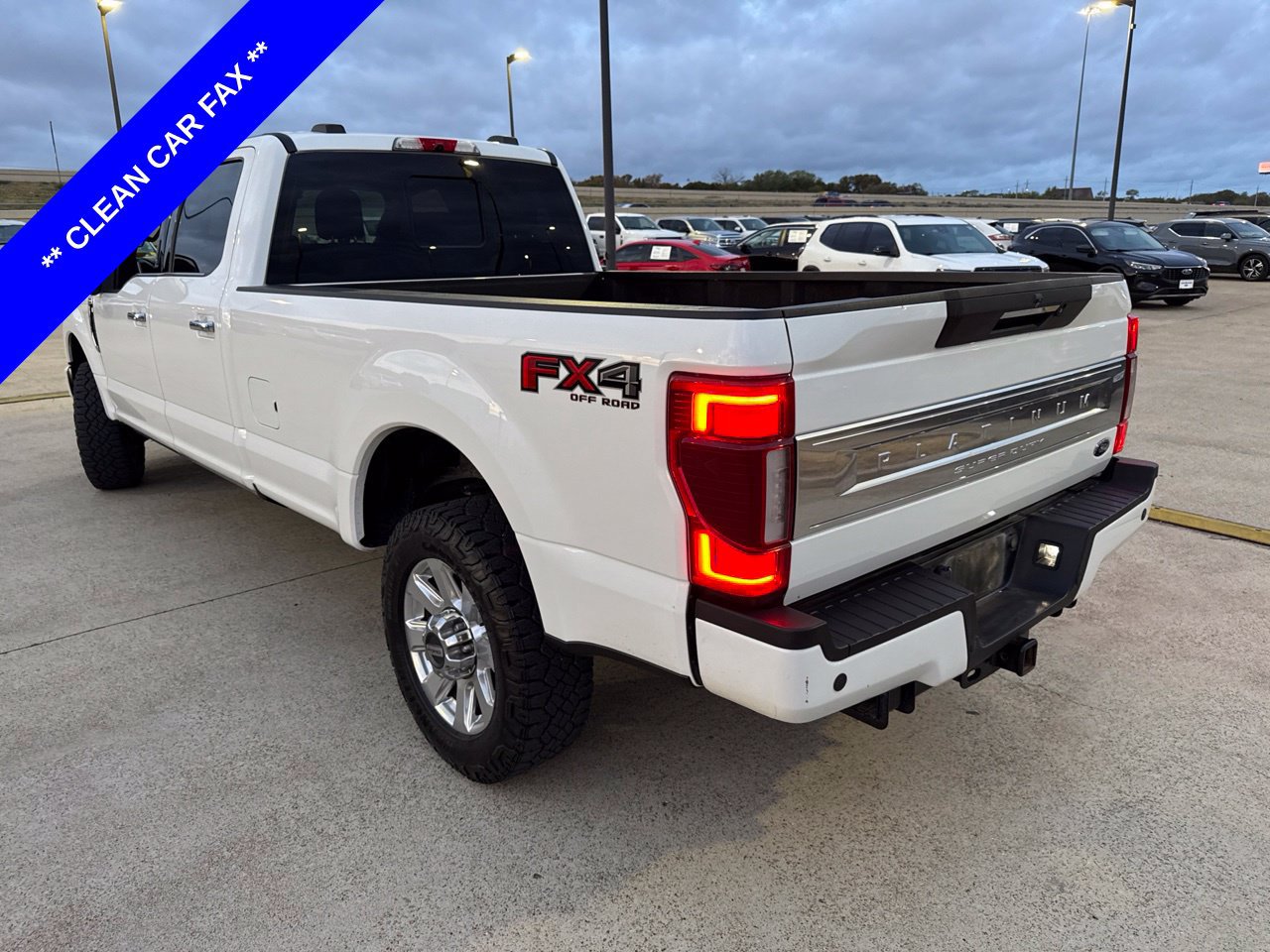 Used 2022 Ford F350 Platinum w/ FX4 Off-Road Package AWD/4WD image 8