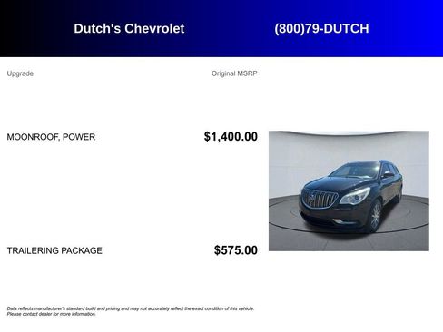 Used 2017 Buick Enclave Leather w/ Trailering Package FWD image 5