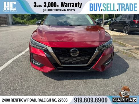 Used 2021 Nissan Sentra SR w/ SR Premium Package FWD image 8