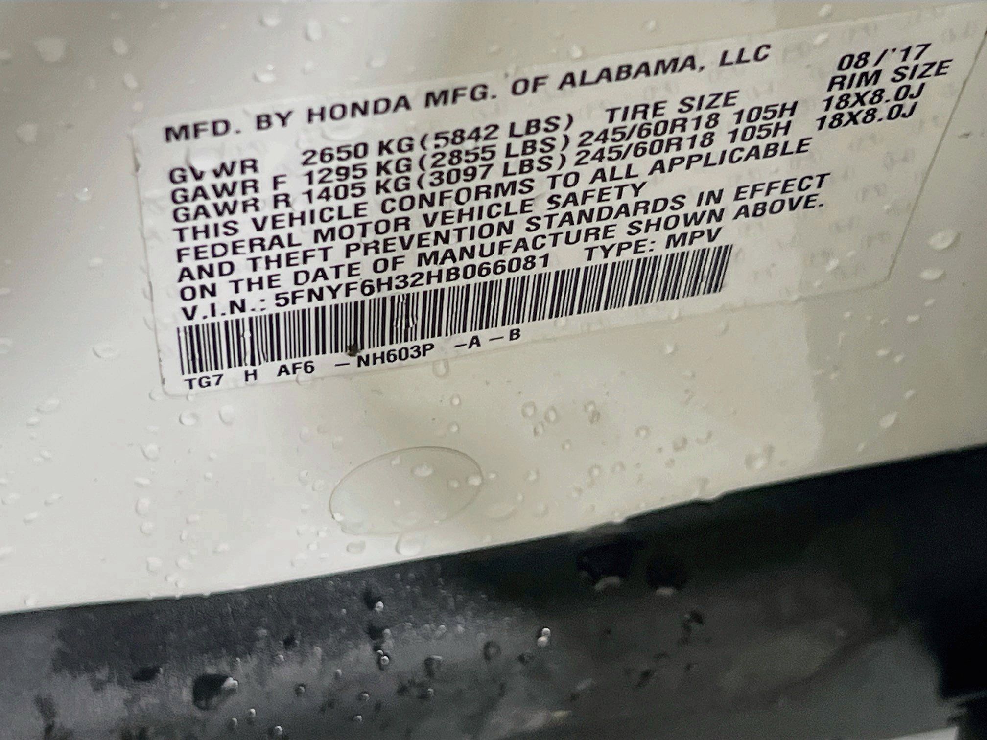 Used 2017 Honda Pilot EX image 30