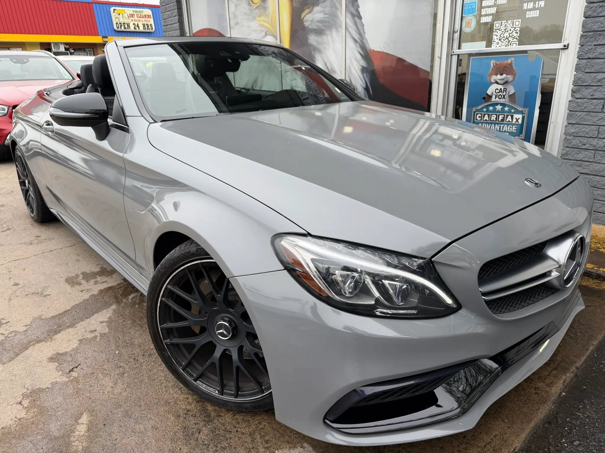 Used 2018 Mercedes-Benz C 63 AMG Cabriolet w/ Multimedia Package image 9