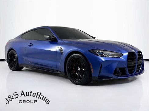 Used 2023 BMW M4 Coupe w/ M Carbon Exterior Package RWD image 1
