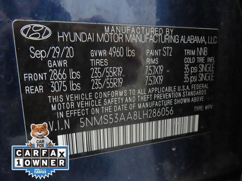 Used 2020 Hyundai Santa Fe Limited FWD image 30