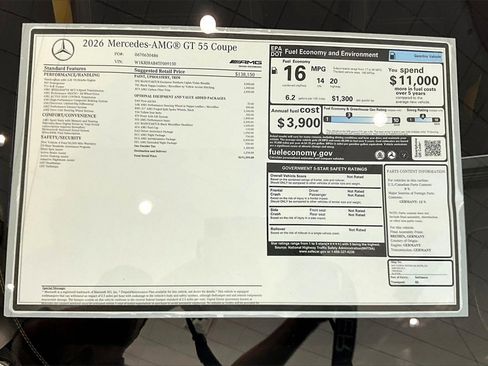 New 2026 Mercedes-Benz AMG GT 55 image 13